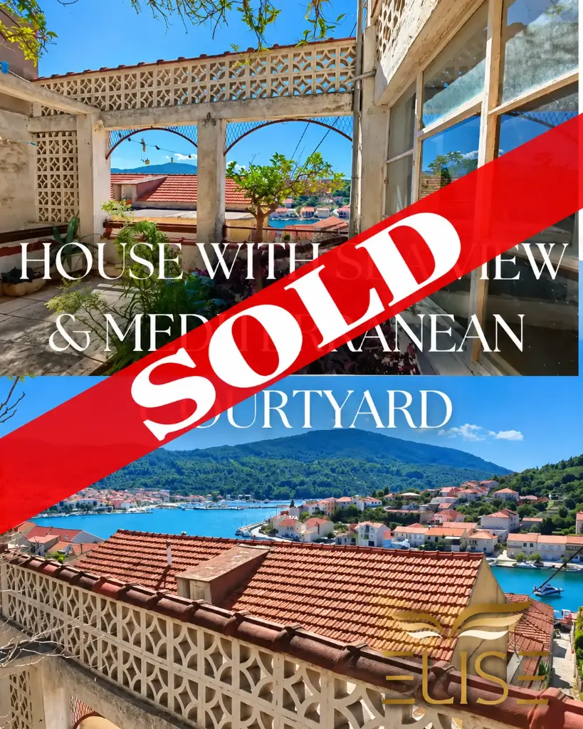 SOLD! HOUSE WITH SEAVIEW AND MEDITERRANEAN COURTYARD - ON REQUEST