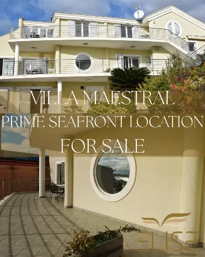 VILLA MAESTRAL ZADAR- PRIME SEAFRONT LOCATION