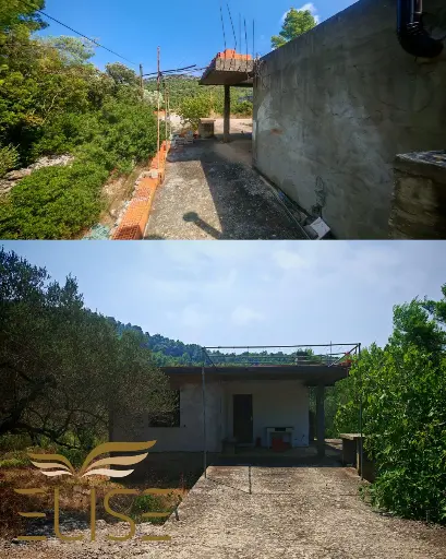 RESERVED! BUILDING LAND WITH HOUSE & OLIVEYARD