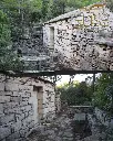 small old tradicional stone house near beach