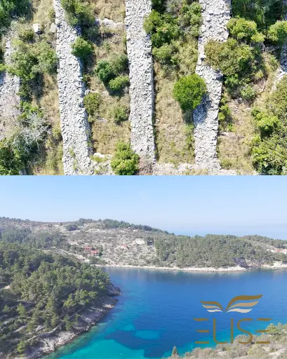 LANDWIRTSCHAFTLICHES GRUNDSTÜCK – PRIHONJA BUCHT – VELA LUKA – 4.434 m² – 35.472 €