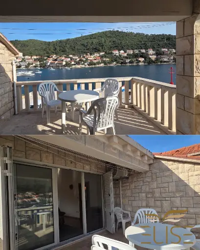 STEINHAUS IN ERSTER REIHE AM MEER – BUCHT BRNA / SÜDSEITE DER INSEL KORČULA