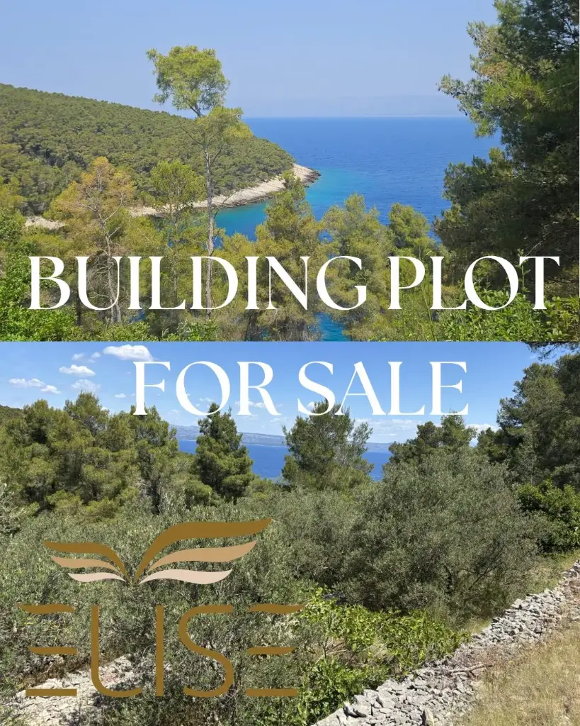For Sale – Building Plot with Sea View on Korčula Island – Žukova Bay 