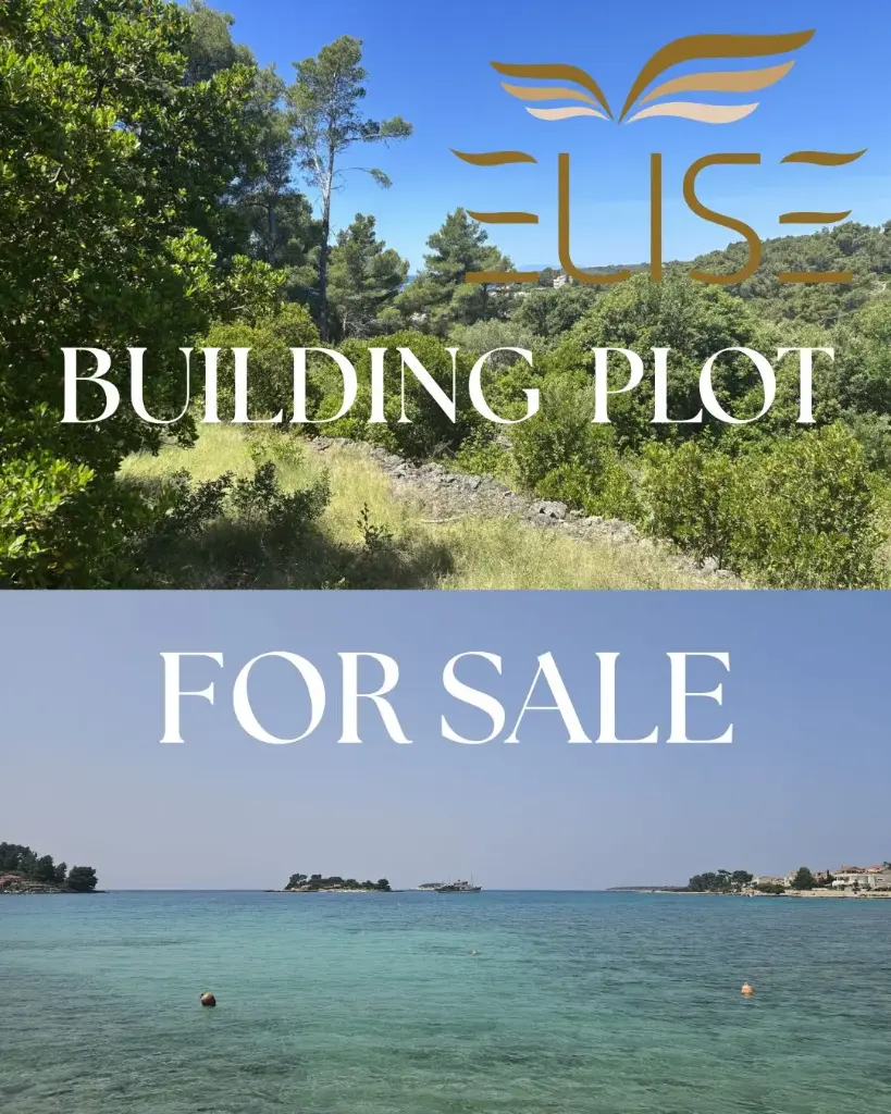 GRAĐEVINSKO ZEMLJIŠTE S POGLEDOM NA MORE - GRADINA, VELA LUKA 198€/m² - 115.000€