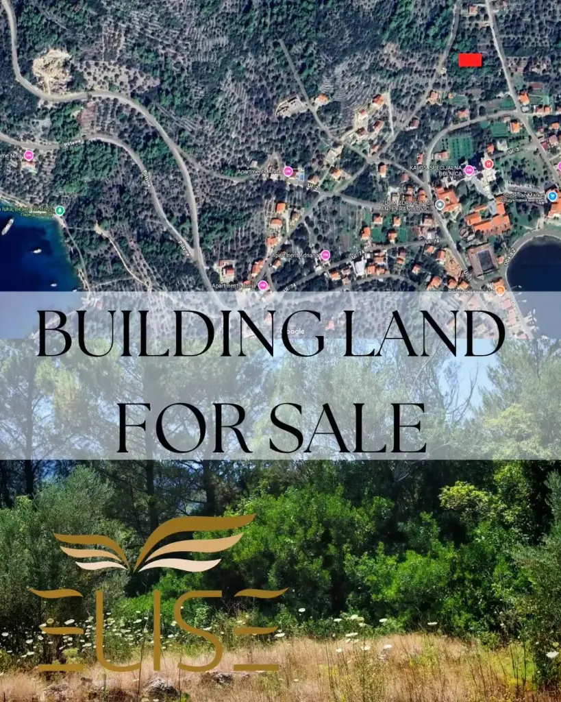 BUILDING PLOT NEAR KALOS IN VELA LUKA