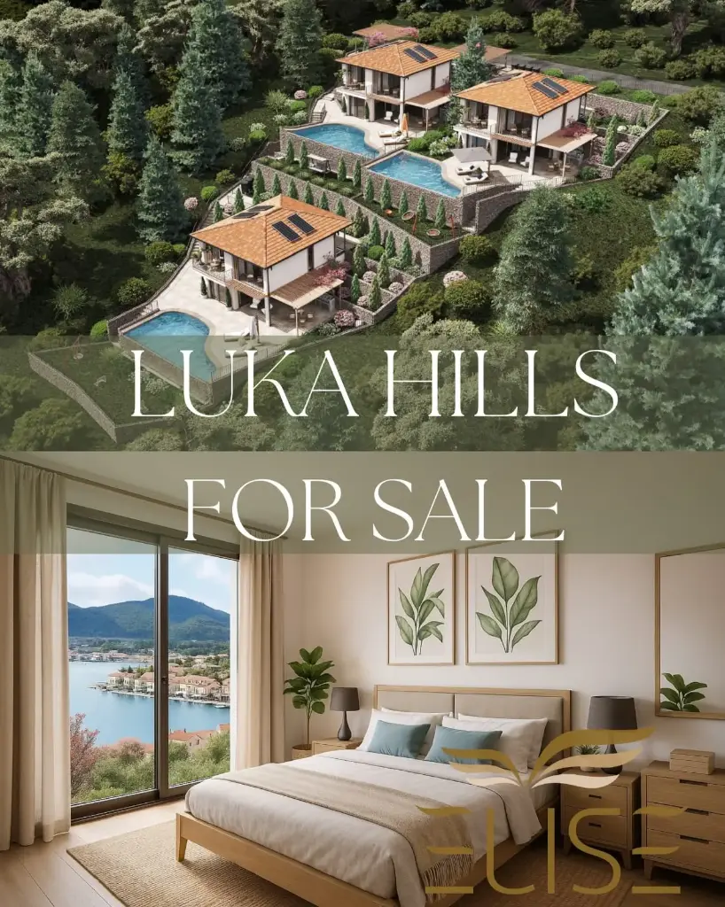LUKA HILLS – PROJEKT U IZGRADNJI, PRETPRODAJA: CIJELI KOMPLEKS: 2.295.000 € | POJEDINA VILLA: 795.000 €