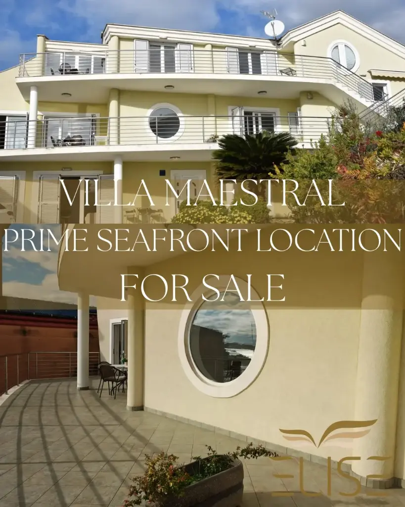 VILLA MAESTRAL ZADAR- PRIME SEAFRONT LOCATION