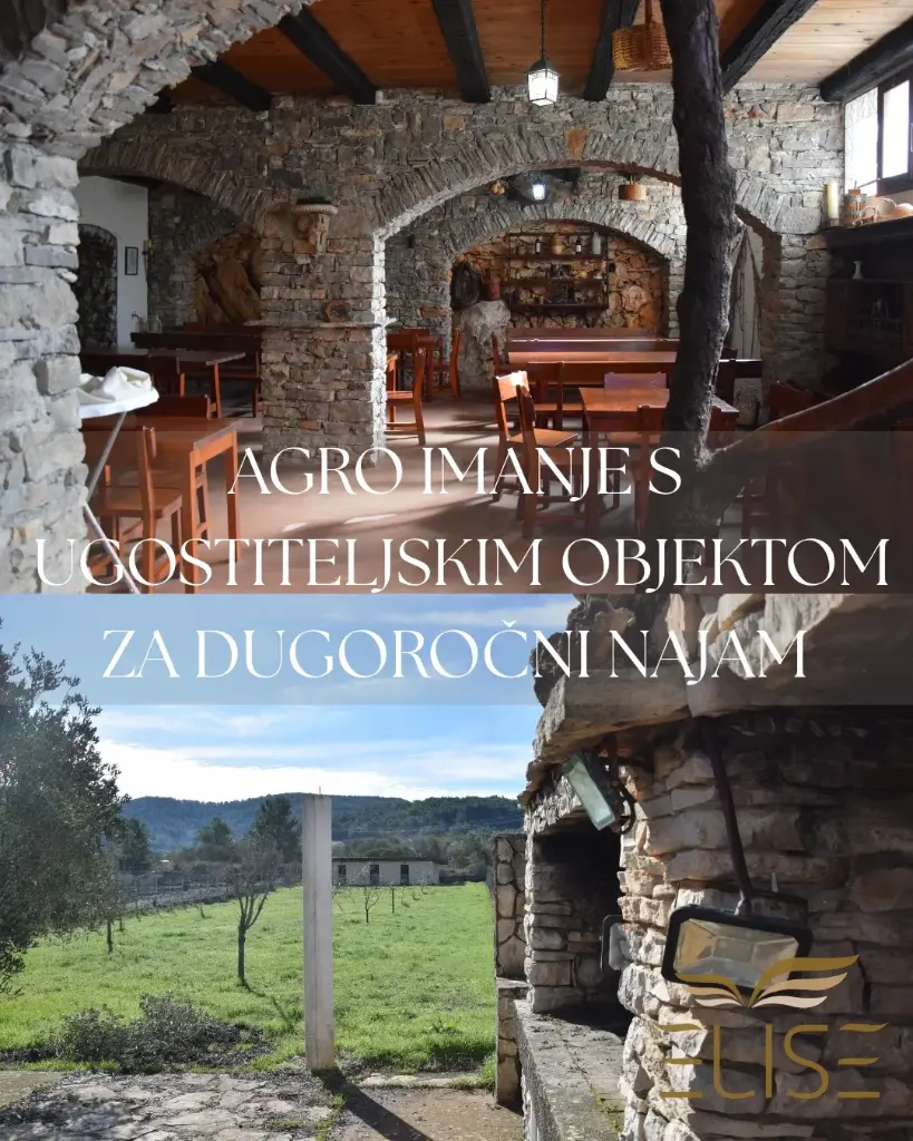AGRICULTURAL ESTATE WITH  HOSPITALITY FACILITY –VELA LUKA