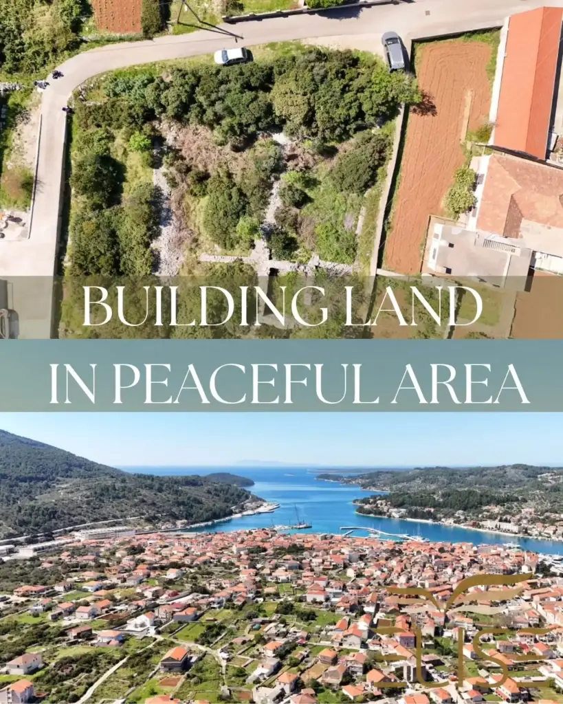 BUILDING PLOT IN VELA LUKA -PEACEFUL LOCATION
