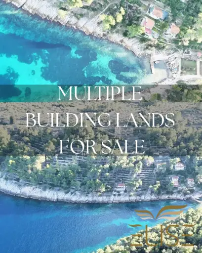 MULTIPLE BUILDING LANDS 6160 m2, ŽUKOVA COVE